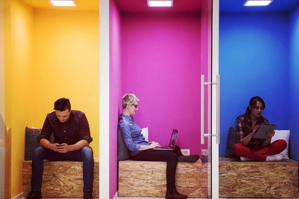 Blog post about How Office Hues can Boost Productivity and Well-Being