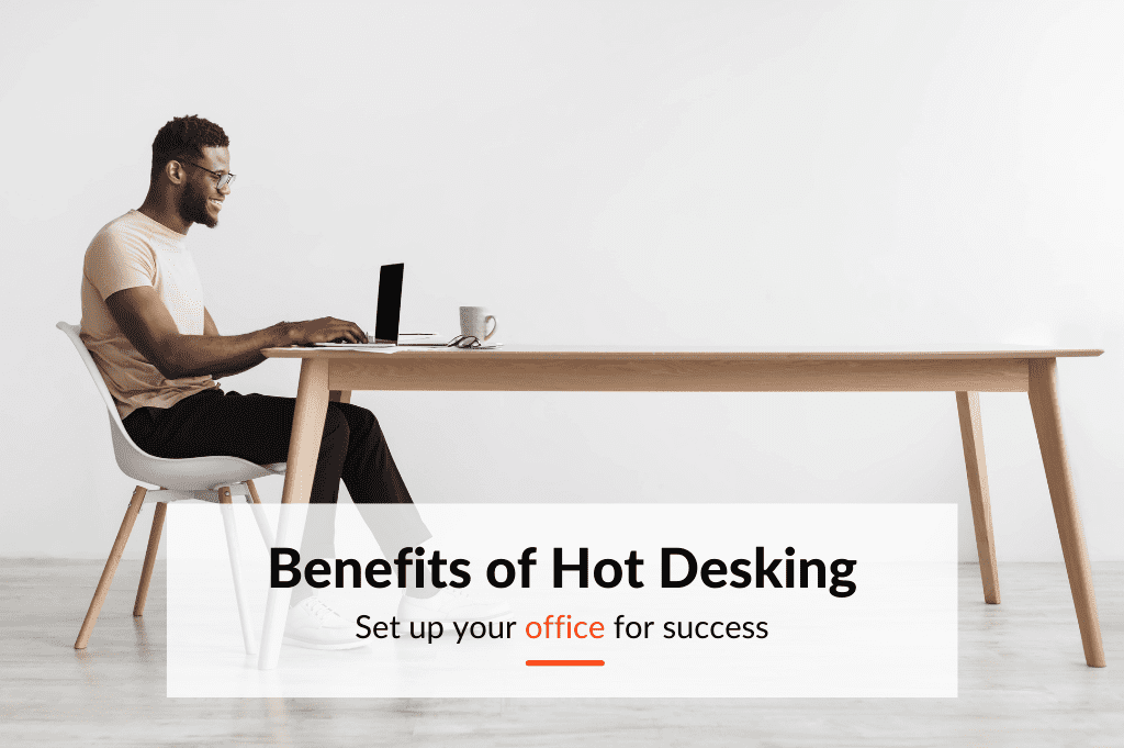 Hot Desking can increase employee productivity, empower flexibility, and promote collaboration – while simultaneously optimizing your office space for a hybrid work model. This is how you make it possible.
