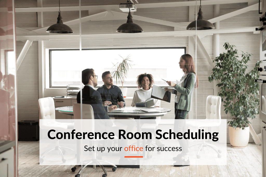 Conference room scheduling system is becoming a must-have solution for large corporations. Here are some of the key benefits with a scheduling system.