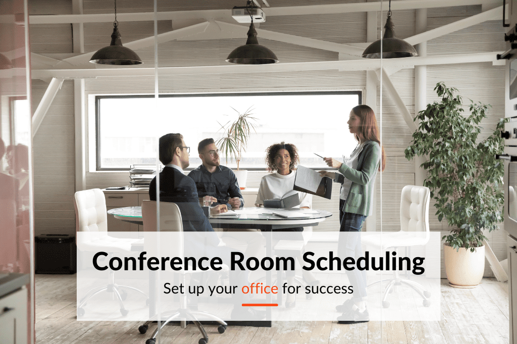 Conference room scheduling system is becoming a must-have solution for large corporations. Here are some of the key benefits with a scheduling system. 