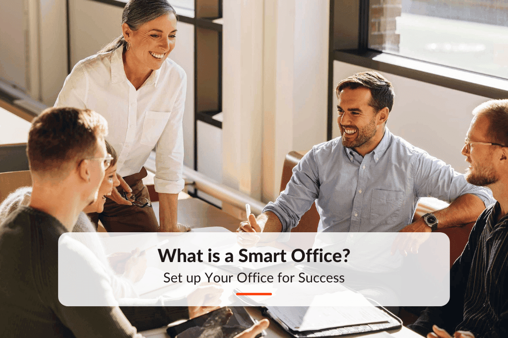 A smart office is an office space that incorporates modern technology to increase employee productivity, experience, and efficiency – and its here to stay.